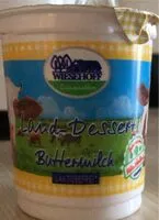 Mängden socker i Land-Dessert Buttermilch