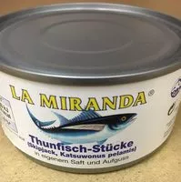 Mängden socker i Fisch Thunfisch-Stücke