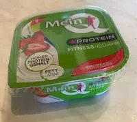 Mängden socker i Protein Fitness-Quark Erdbeere