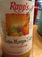 Mängden socker i Rapps Guten Morgen Saft