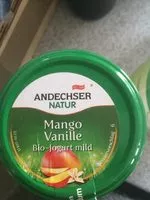 Mängden socker i Bio-Jogurt mild - Mango-Vanille
