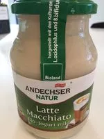 Mängden socker i Bio-Jogurt mild - Latte Macchiato