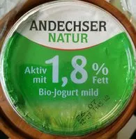 Mängden socker i Fettarmer Bio-Jogurt mild 1,8% Fett