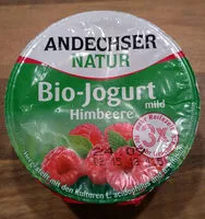 Mängden socker i Bio joghurt Mild Himbeere