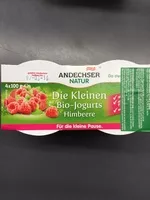 Mängden socker i Die Kleinen Bio-Joghurts mild Himbeere