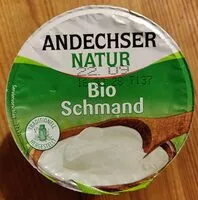 Mängden socker i Bio Schmand