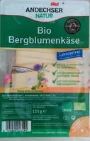 Mängden socker i Bio-Bergblumenkäse