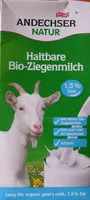 Mängden socker i Lait de Chèvre Andechser nature