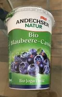 Mängden socker i Yaourt Blaubeere-Cassis