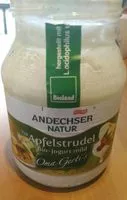 Mängden socker i Bio Joghurt, Apfelstrudel Oma Gerti