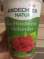 Mängden socker i Bio-Joghurt mild - Himbeere-Holunder