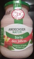 Mängden socker i Sorte des Jahres Himbeere & Vanille