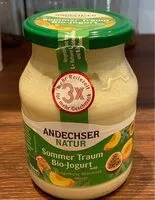 Mängden socker i Sommer Traum Bio-Jogurt Aprikose Maracuja Minze