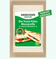 Mängden socker i Bio toast Käse Mozzarella