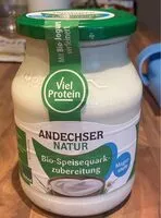 Mängden socker i Bio-Speisequarkzubereitung