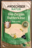 Mängden socker i Bio-Ziegen Butterkäse