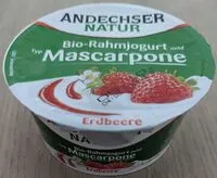 Mängden socker i Mascarpone Erdbeere