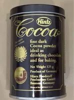 Mängden socker i Cocoa powder