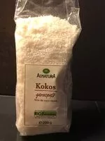 Mängden socker i Kokos geraspelt