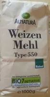 Mängden socker i Weizenmehl Type 550