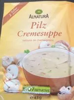 Mängden socker i Pilzcreme Suppe