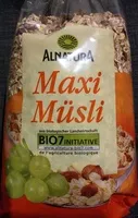 Mängden socker i Maxi Müsli