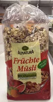 Mängden socker i Früchte Müsli