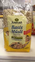 Mängden socker i Muesli de base