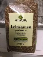 Mängden socker i Leinsamen, Geschrotet