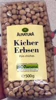 Mängden socker i Kichererbsen