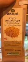 Mängden socker i Curry, mittelscharf