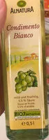 Mängden socker i Condimento Bianco Bio