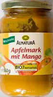 Mängden socker i Apfelmark mit Mango