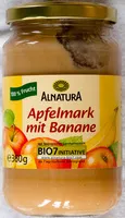 Mängden socker i Apfelmark mit Banane