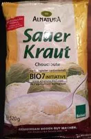 Mängden socker i Alnatura Sauerkraut