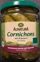 Mängden socker i Cornichons mit Kräutern (Bio)