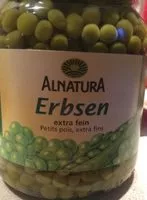 Mängden socker i Erbsen, Extra Fein