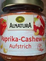 Mängden socker i Paprika Cashew Aufstrich