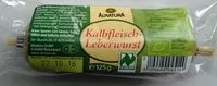 Mängden socker i Kalbfleisch-Leberwurst