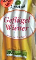 Mängden socker i Geflügel Wiener