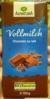 Mängden socker i Vollmilch - Chocolat au lait