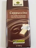 Mängden socker i Cappuccino avec du chocolat blanc