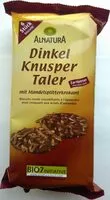 Mängden socker i Dinkel Knusper Taler