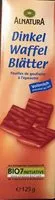 Mängden socker i Dinkel Waffelblätter
