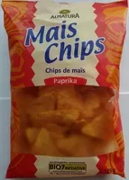 Mängden socker i Chips de maïs paprika