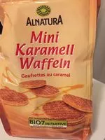Mängden socker i Gaufrettes au caramel