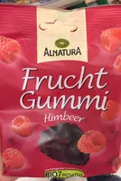 Mängden socker i Frucht Gummi Himbeer