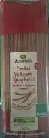 Mängden socker i Nudeln Dinkel Vollkorn Spaghetti