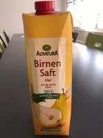 Mängden socker i Birnen saft klar