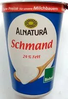 Mängden socker i Schmand 24 % Fett (Bio)
